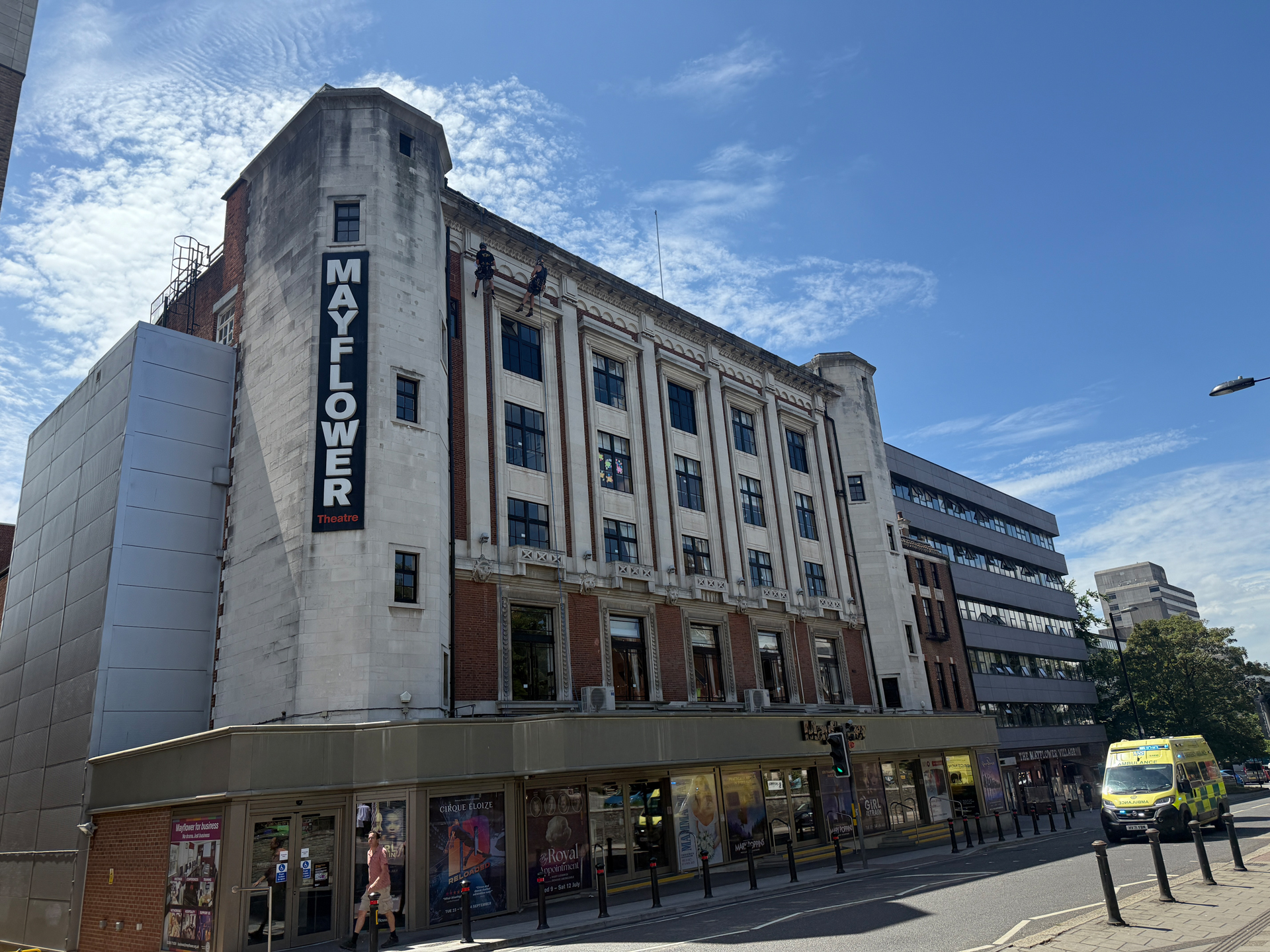 NDT Survey at the Mayflower Theatre